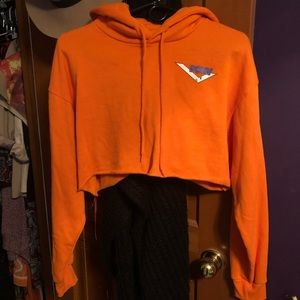 Forever 21 x Pony cropped sweatshirt